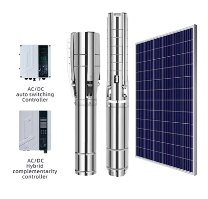 4SP11-120-300-2200-A/D 2.2kw For Irrigation Brushless Screw Solar Deep Well Pump