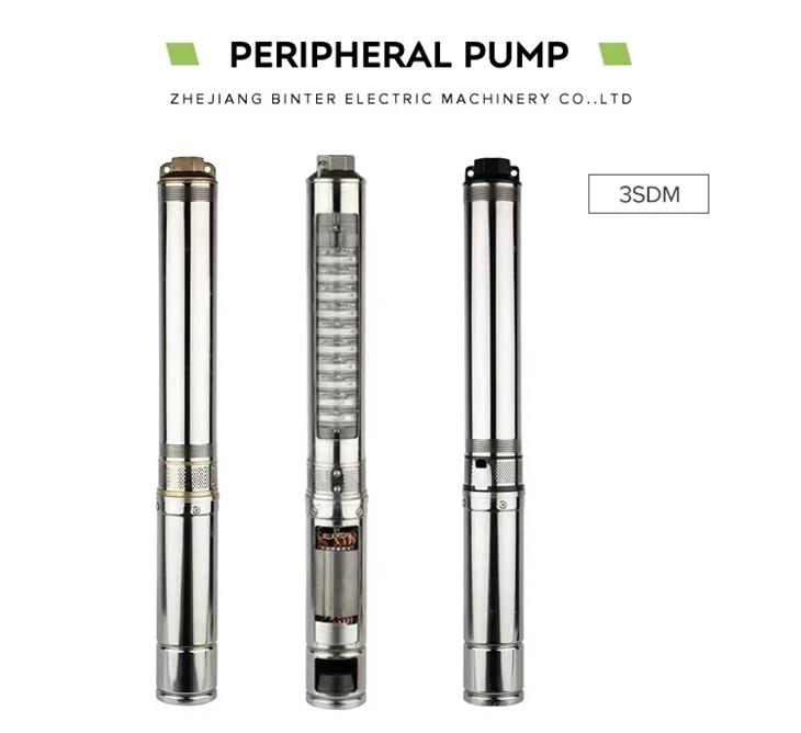 High Rated Head 85m Deep Well Submersible Pump High Pressure 3SDM Motor Water Pump