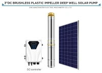 3DSD5.5-50-72-600 600w Solar Dc Power Deepwell Water Pump For Irrigation