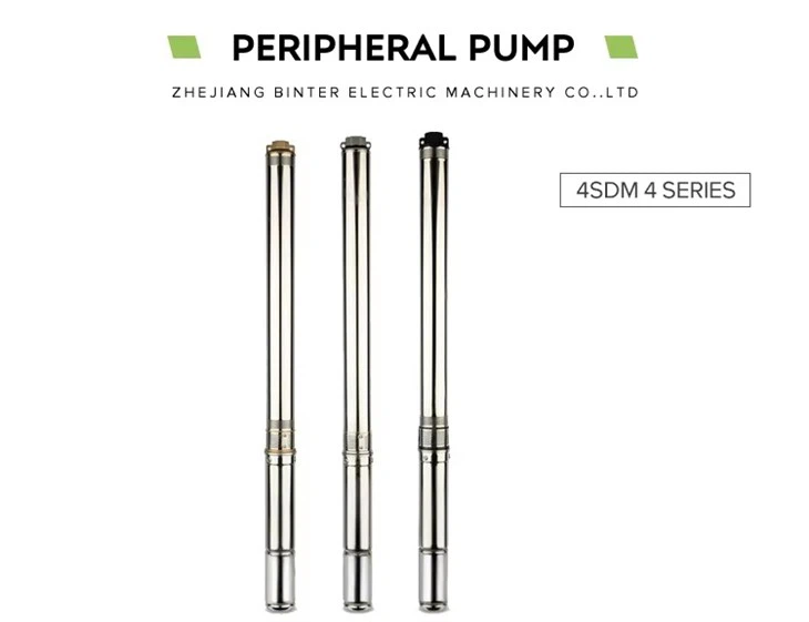 Stainless Steel 4'' 380V Screw Deep Well Submersible Clean Water Pump QGD Series For Agriculture Irrigation