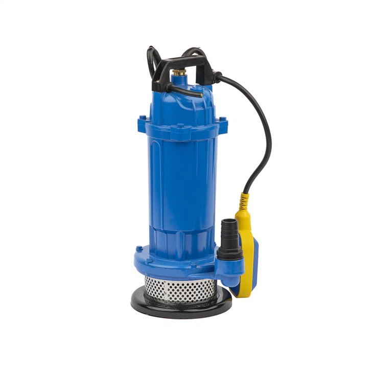 QDX Aluminum Motor Housing Clean Water Centrifugal Submersible Pumps for Farmland